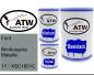 Preview: Ford, Nimbusgrau Metallic, 1Y / XSC1801C: 500ml Lackdose + 500ml Klarlack + 250ml Härter - Set, von ATW Autoteile West.
